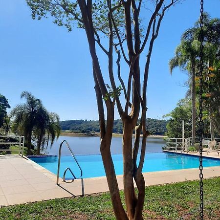 Chacara Em Condominio A Beira Da Represa Para Locacao Familiar Ibiúna Exteriör bild