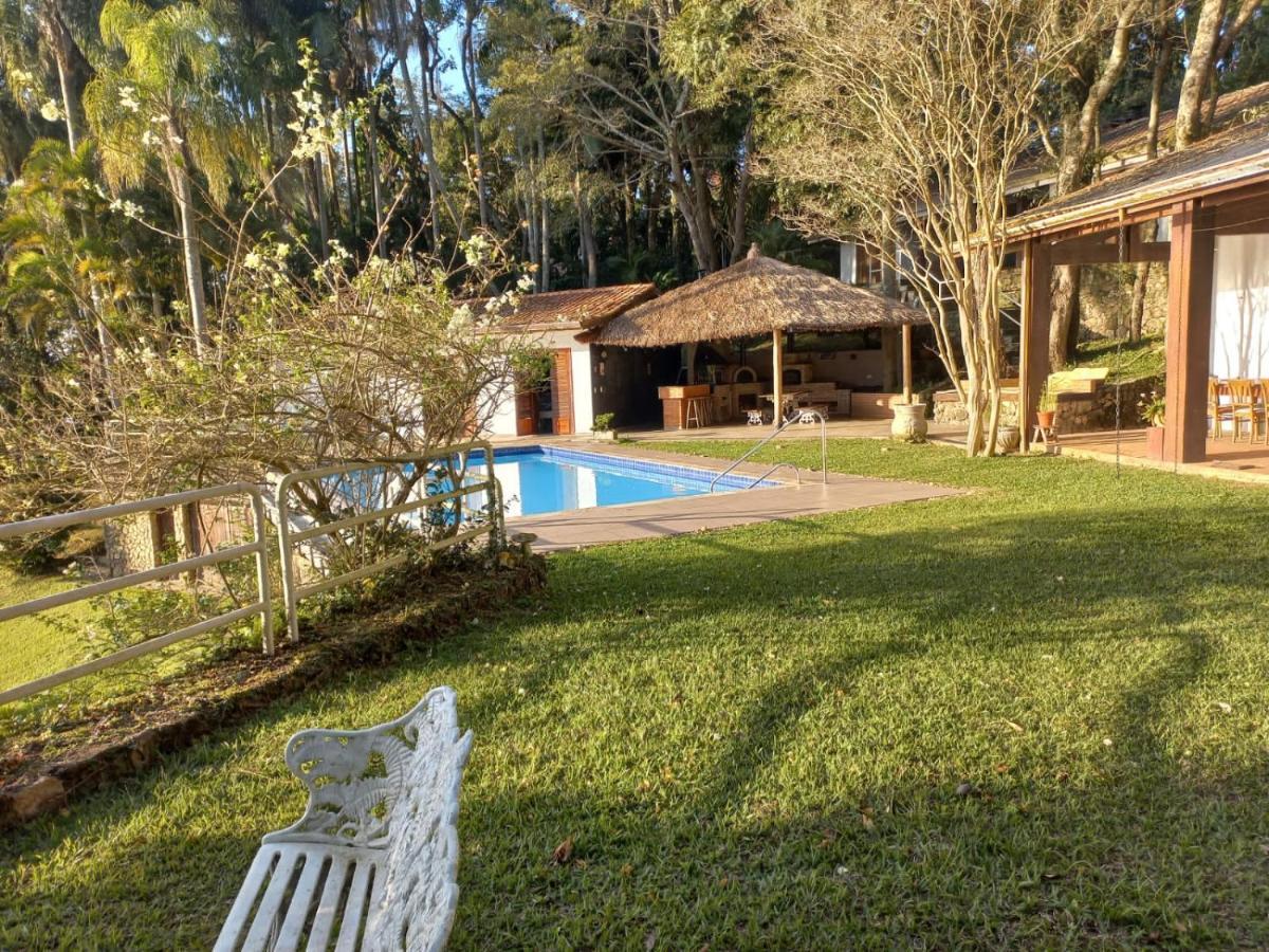 Chacara Em Condominio A Beira Da Represa Para Locacao Familiar Ibiúna Exteriör bild