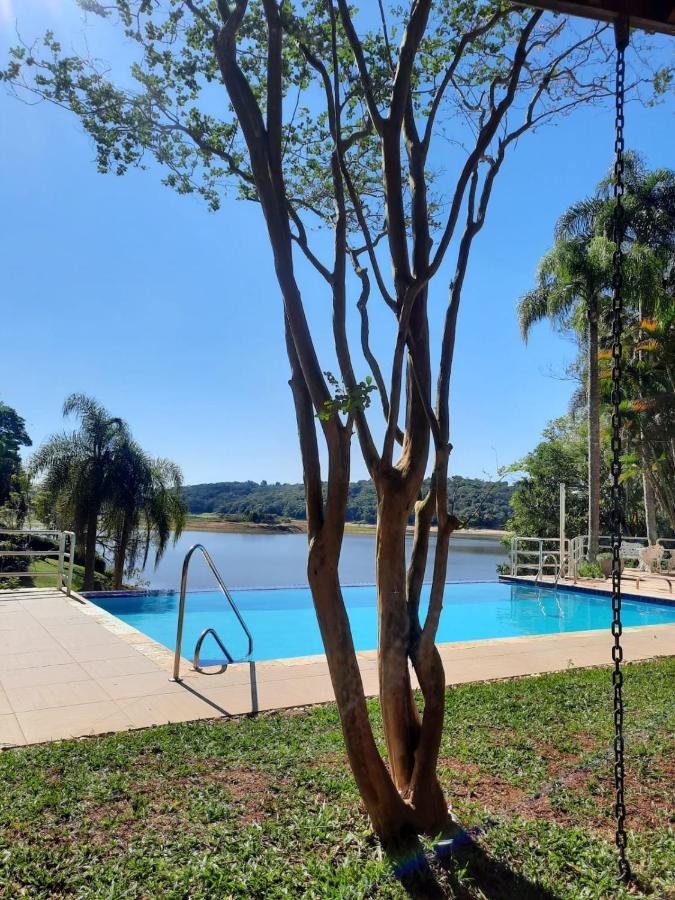 Chacara Em Condominio A Beira Da Represa Para Locacao Familiar Ibiúna Exteriör bild