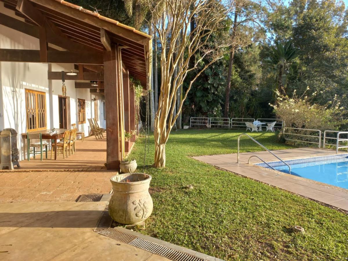 Chacara Em Condominio A Beira Da Represa Para Locacao Familiar Ibiúna Exteriör bild